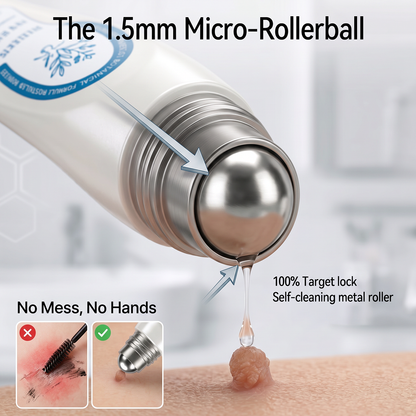 𝖧𝖨𝖲𝖪𝖨𝖭®👩‍⚕️⭐ 𝟕-𝐃𝒂𝘆 𝐒𝗸𝐢𝐧 𝐓𝒂𝗴 & 𝐒𝐩𝙤𝐭 𝐄𝐫𝒂𝐬𝙚𝐫 Painless & Scar-Free Advanced Imperfection Removal Rollerball Pen💛