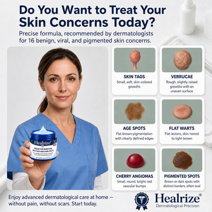 𝐇𝐞𝐚𝐥𝐫𝐢𝐳𝐞® 𝟕-𝐃𝐚𝐲 𝐒𝐤𝐢𝐧 𝐓𝐚𝐠 & 𝐒𝐩𝐨𝐭 𝐄𝐫𝐚𝐬𝐞𝐫 𝐂𝐫𝐞𝐚𝐦 (𝐙𝐞𝐫𝐨 𝐏𝐚𝐢𝐧, 𝐙𝐞𝐫𝐨 𝐒𝐜𝐚𝐫𝐬 𝐅𝐨𝐫𝐦𝐮𝐥𝐚)💎