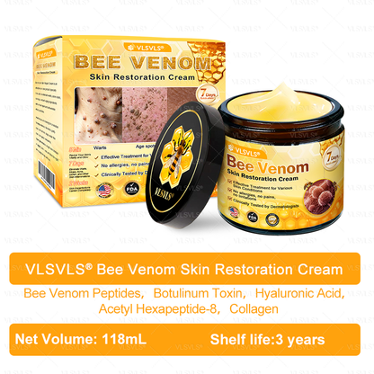 Made and Shipped from USA 🎇 VLSVLS® Bee Venom Skin Restoration Cream 🔥 LAST DAY 80% OFF🔅