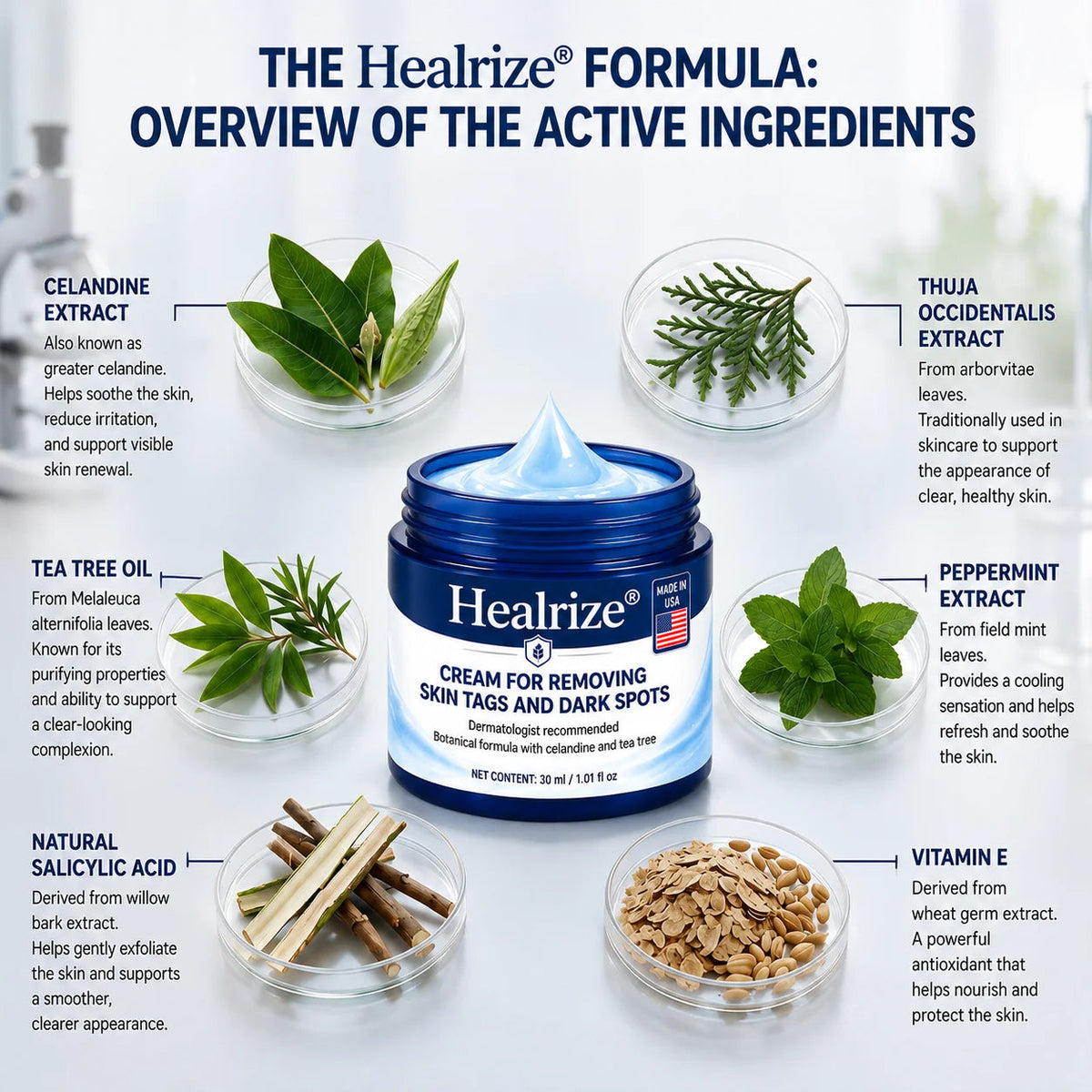 𝐇𝐞𝐚𝐥𝐫𝐢𝐳𝐞® 𝟕-𝐃𝐚𝐲 𝐒𝐤𝐢𝐧 𝐓𝐚𝐠 & 𝐒𝐩𝐨𝐭 𝐄𝐫𝐚𝐬𝐞𝐫 𝐂𝐫𝐞𝐚𝐦 (𝐙𝐞𝐫𝐨 𝐏𝐚𝐢𝐧, 𝐙𝐞𝐫𝐨 𝐒𝐜𝐚𝐫𝐬 𝐅𝐨𝐫𝐦𝐮𝐥𝐚)💎
